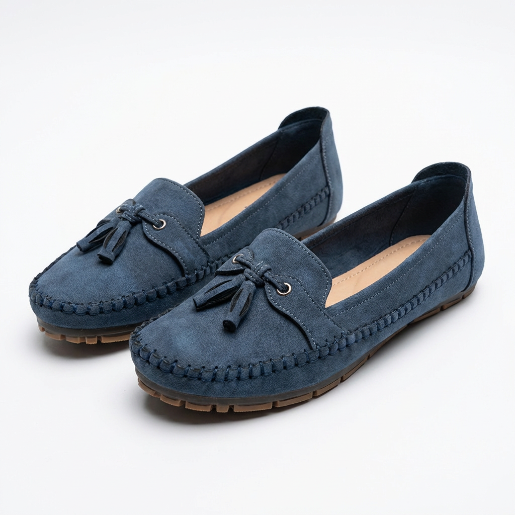 Comfortable Women's Slip On Loafers Flat Shoes - VibreMode