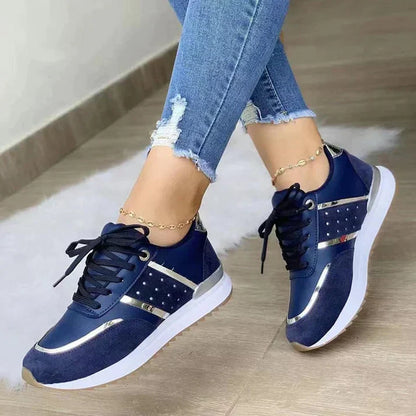 Chic Ladies Summer Lace Up Espadrille Shoes