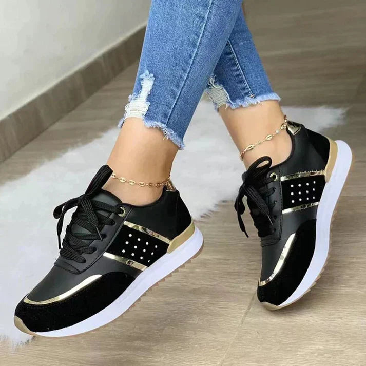 Chic Ladies Summer Lace Up Espadrille Shoes