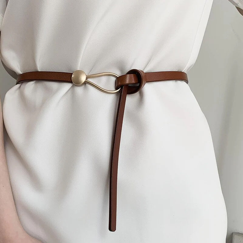 Women's Slim Belt Elegant Everyday Wear - VibreMode