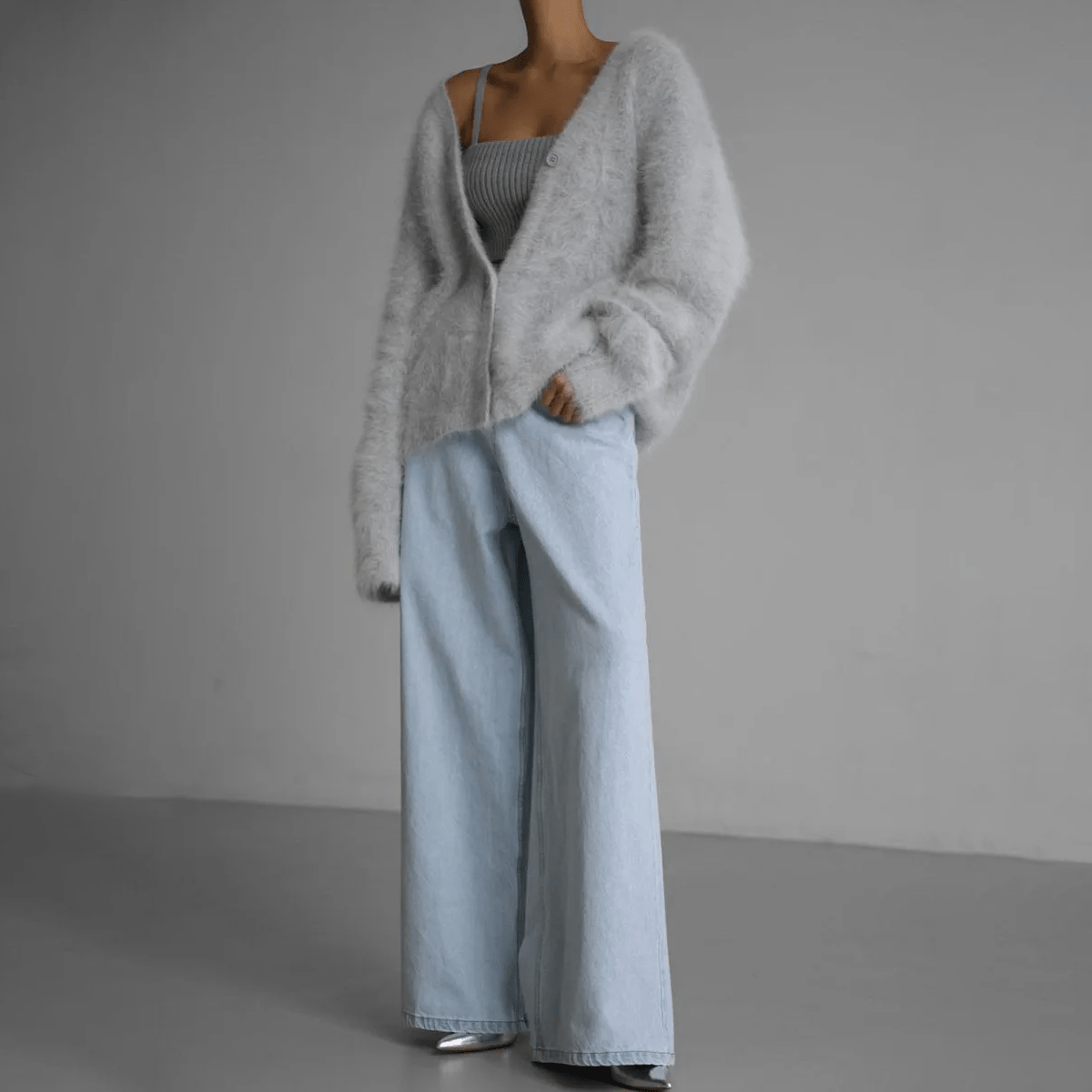 Women's Lightweight Pastel Crew Neck Sweater