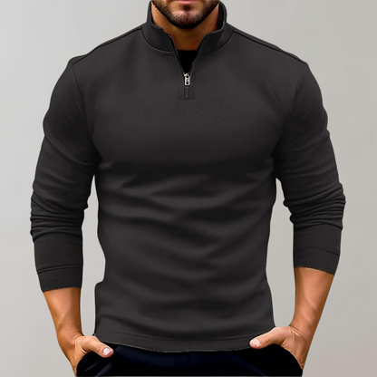 Men's Lightweight Zipper Sweater Breathable - VibreMode