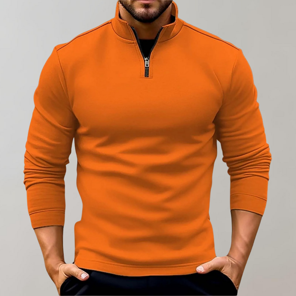 Men's Lightweight Zipper Sweater Breathable