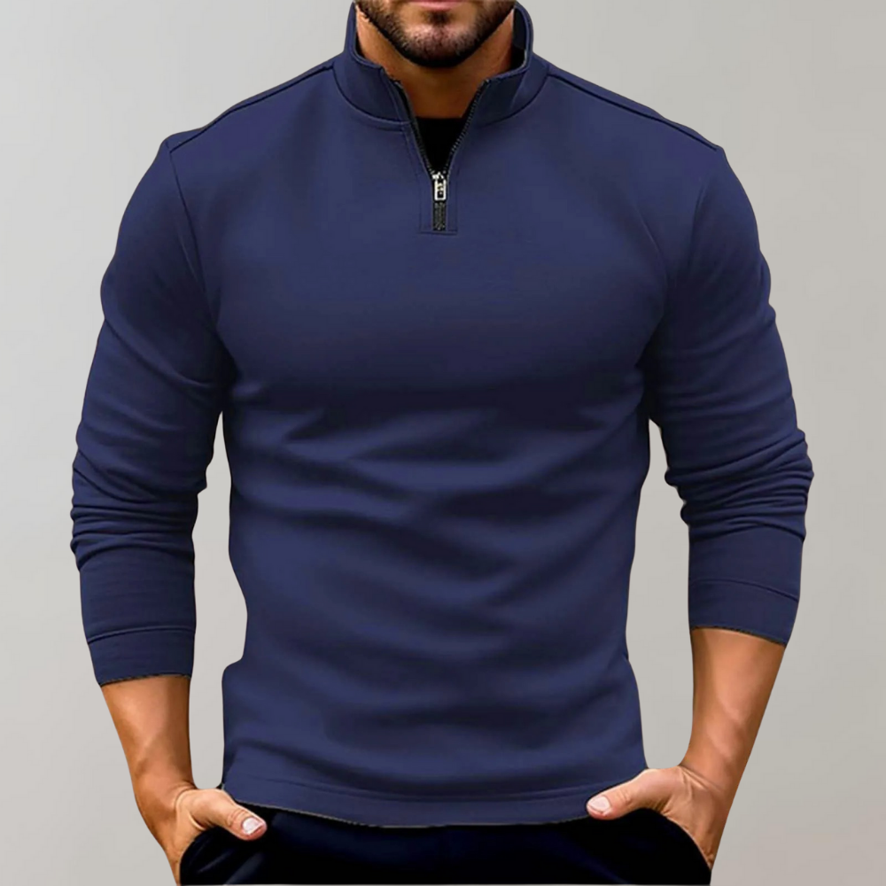 Men's Lightweight Zipper Sweater Breathable
