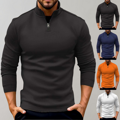 Men's Lightweight Zipper Sweater Breathable