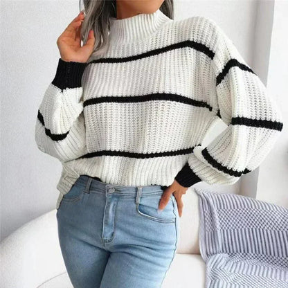Women's Cotton Sweater Elegant Cut