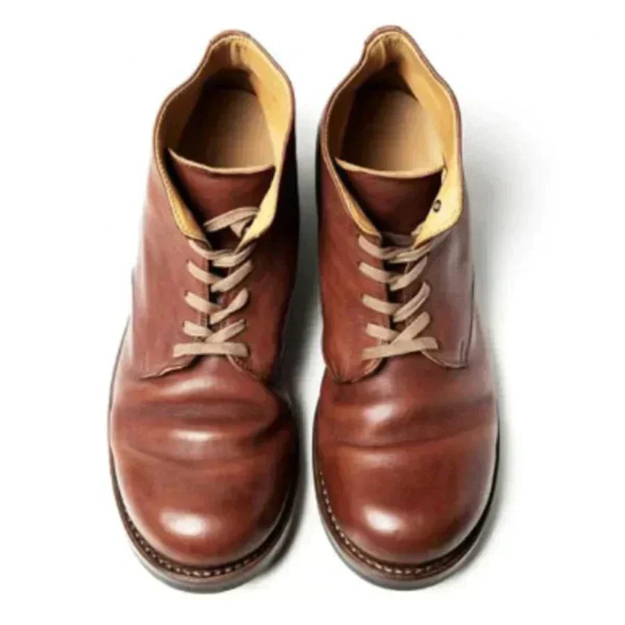 Luxury Vintage Style Leather Oxfords