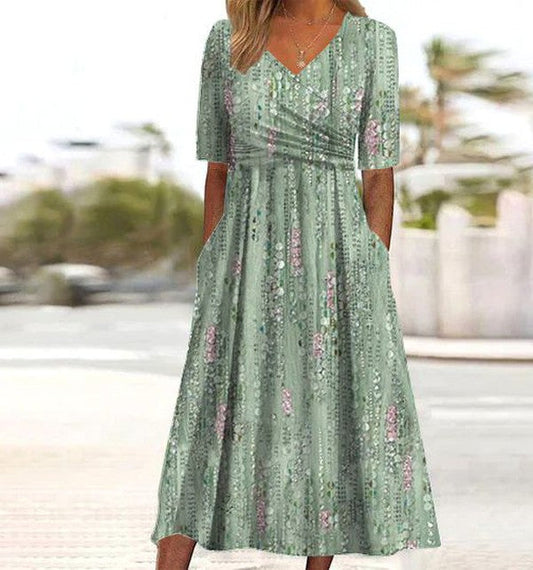 Beautiful Flower Women's Sundress - VibreMode