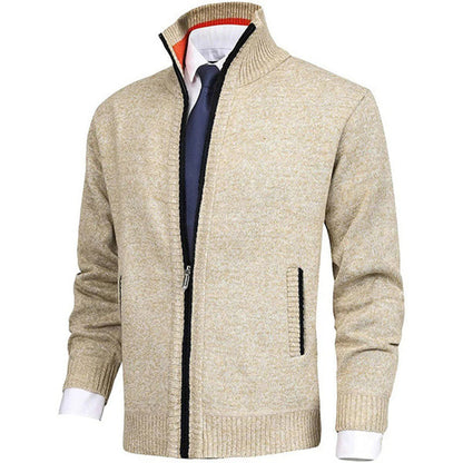 Tommy Men's Fleece Zip Vest Warm Black - VibreMode