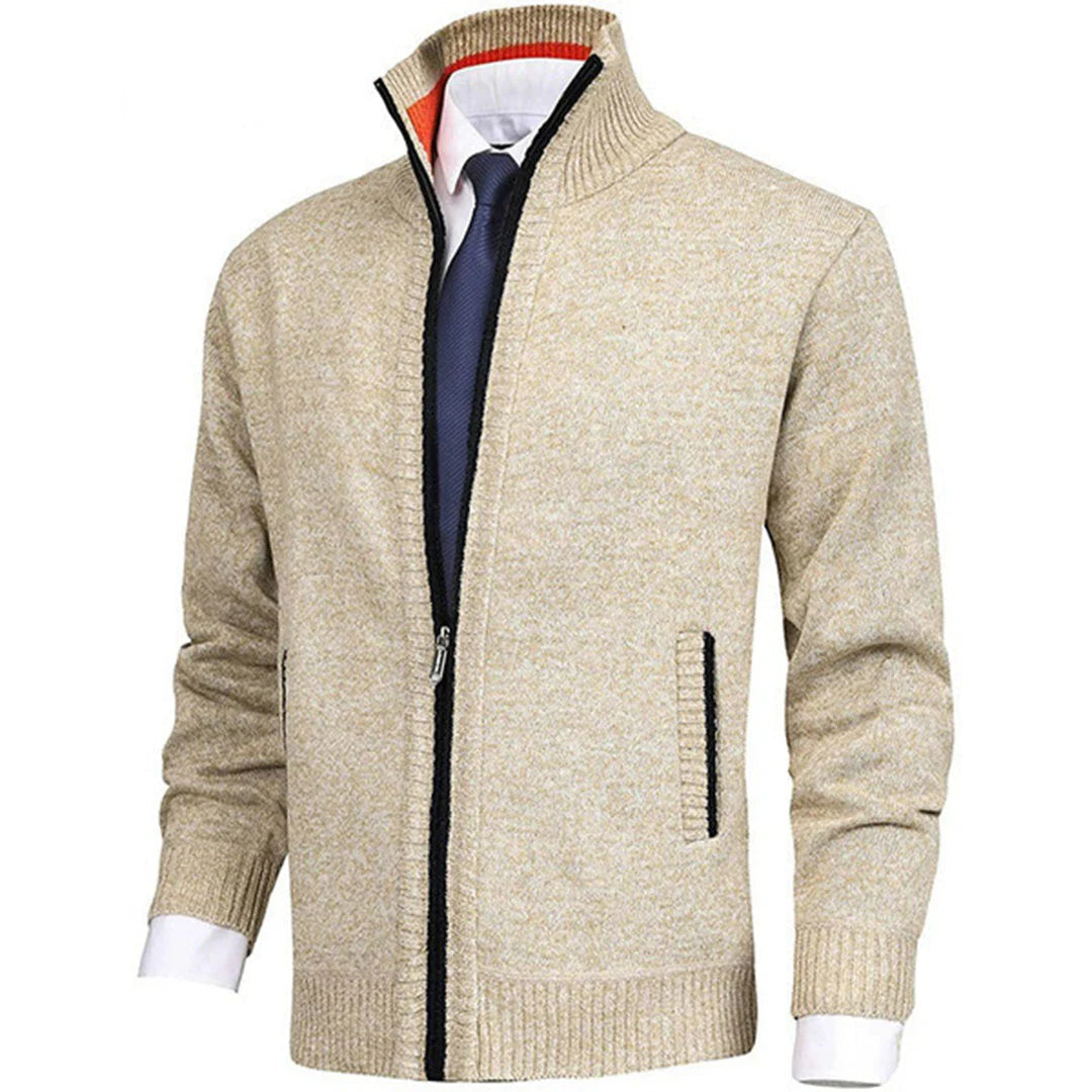 Men's Fleece Zip Vest Warm Lightweight - VibreMode