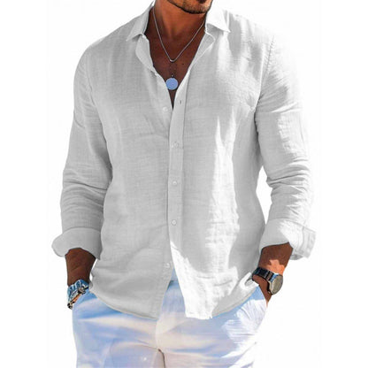 Men's Lapel Dress Shirt