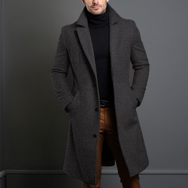 Men's Wool Blend Coat
