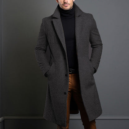 Men's Wool Blend Coat