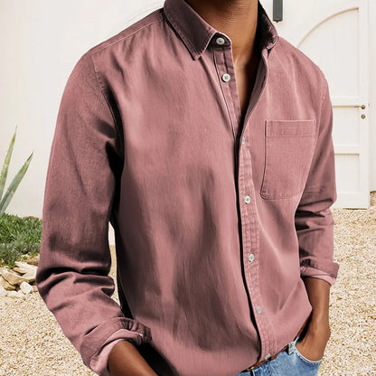Men's Cotton Textured Shirt