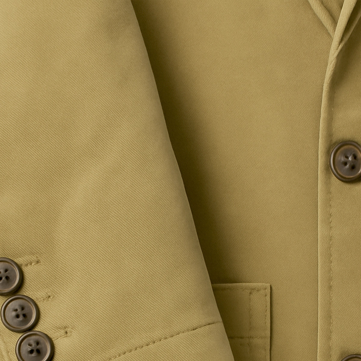 Men's Cotton Blazer Windbreaker With Pockets