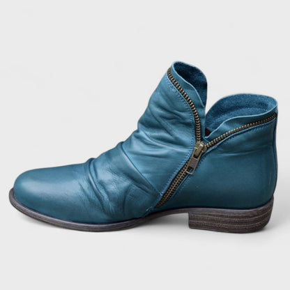Women's Ankle Boots Side Zip Closure