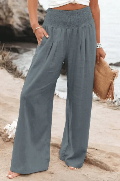 Women's Stretch Palazzo Pants
