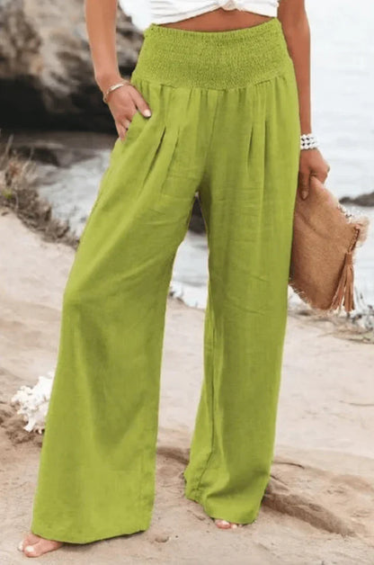 Women's Stretch Palazzo Pants