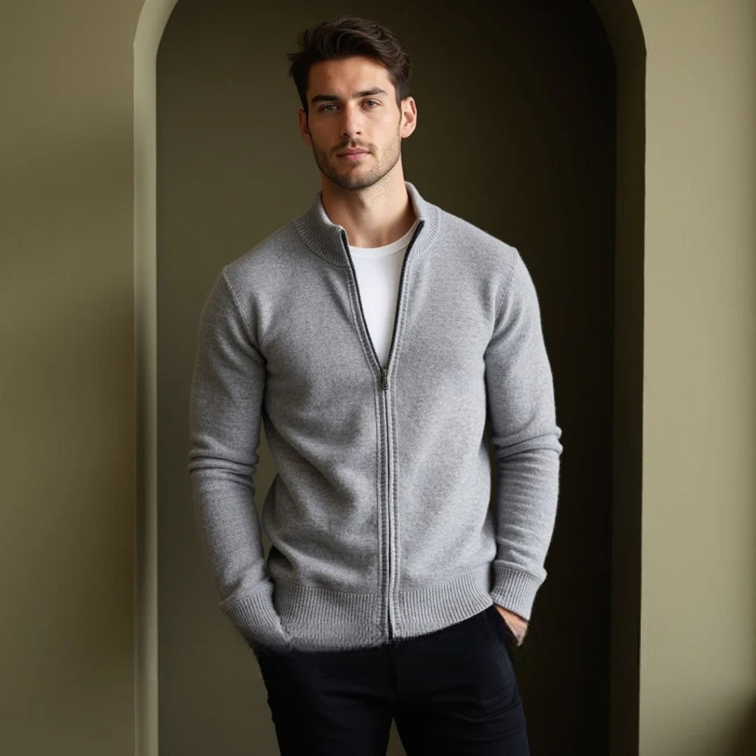 Men's Wool Cardigan