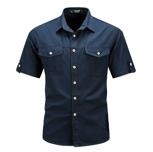 Damien | Men's Versatile Work Pocket Shirt