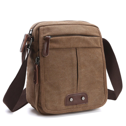 Eloy Unisex Canvas Shoulder Bag