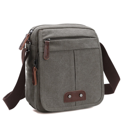 Eloy Unisex Canvas Shoulder Bag