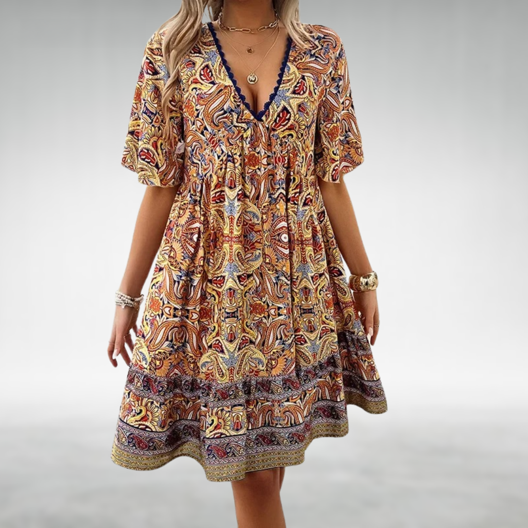 Chic Flowy Ladies Party Dress