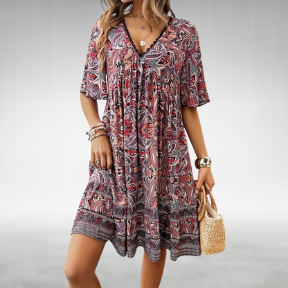 Chic Flowy Ladies Party Dress