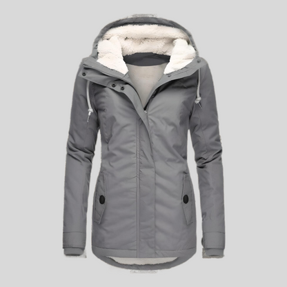Women's Waterproof Rain Jacket Lightweight Breathable Black - VibreMode