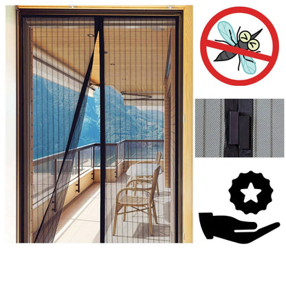 Magnetic Screen Door Hands Insect Barrier