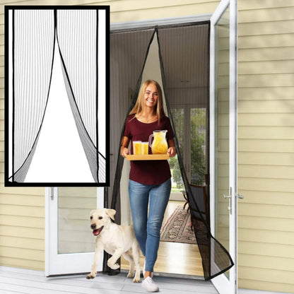 Magnetic Screen Door Hands Insect Barrier