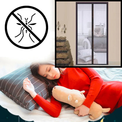 Magnetic Screen Door Hands Insect Barrier