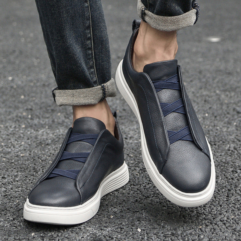 Men's Genuine Leather Sneakers