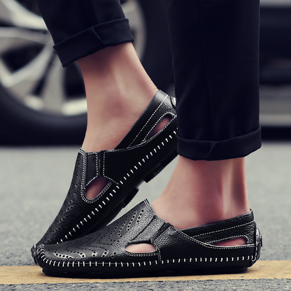 Men's Leather Summer Sandals