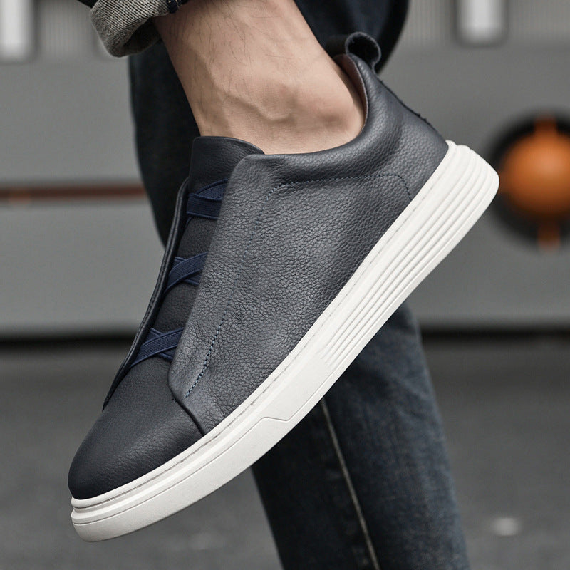 Men's Genuine Leather Sneakers
