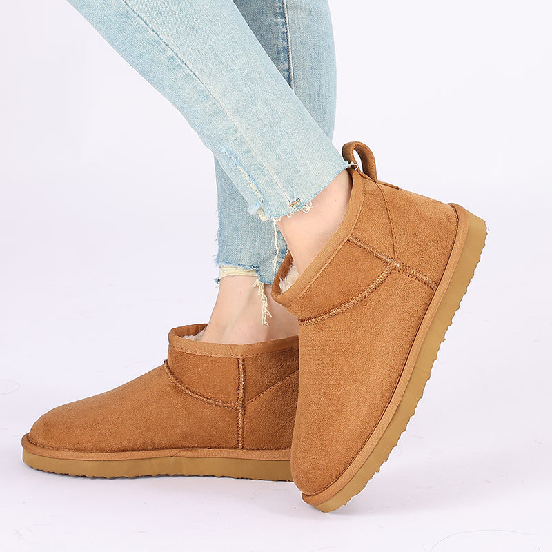 Women's Fuzzy Boots Warm