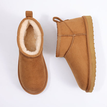 Women's Fuzzy Boots Warm