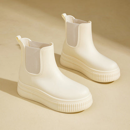 Waterproof Black Rubber Boots