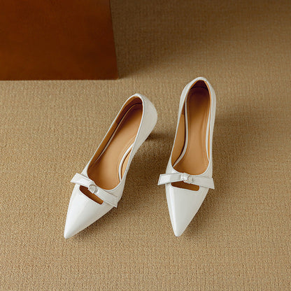 Rosalind Women's Pointed Toe Kitten Heel Pumps