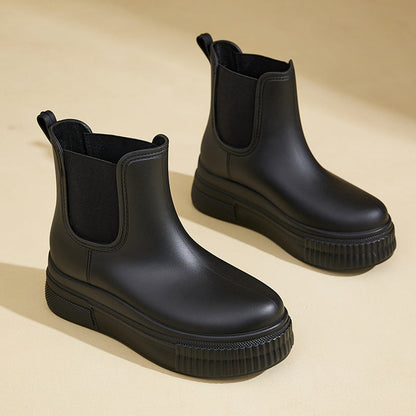 Women's Ankle Boots Elastic Platform Style
