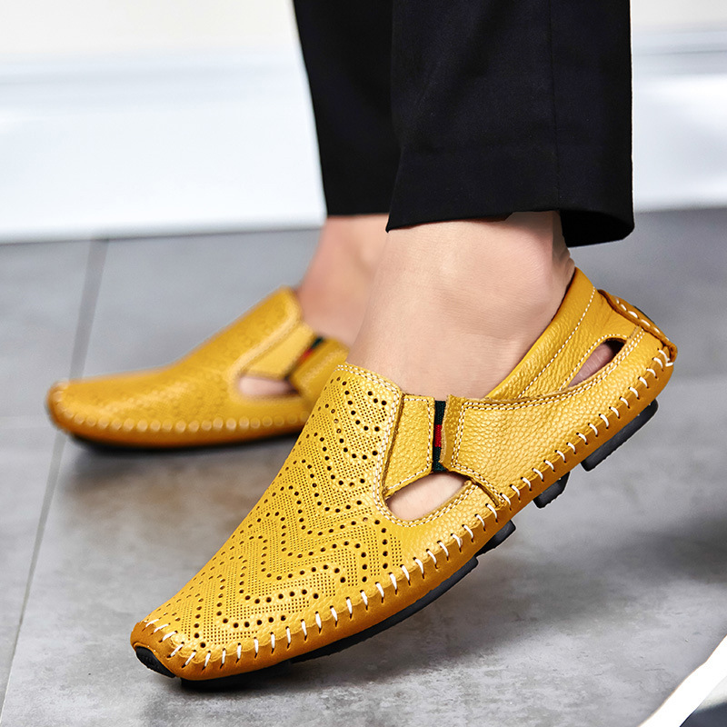 Men's Leather Summer Sandals