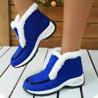 Women's Ankle Boots Slip On Platform Style