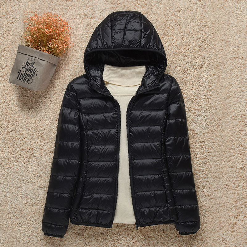 Women's Water Resistant Slim Puffer Coat
