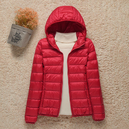Women's Water Resistant Slim Puffer Coat