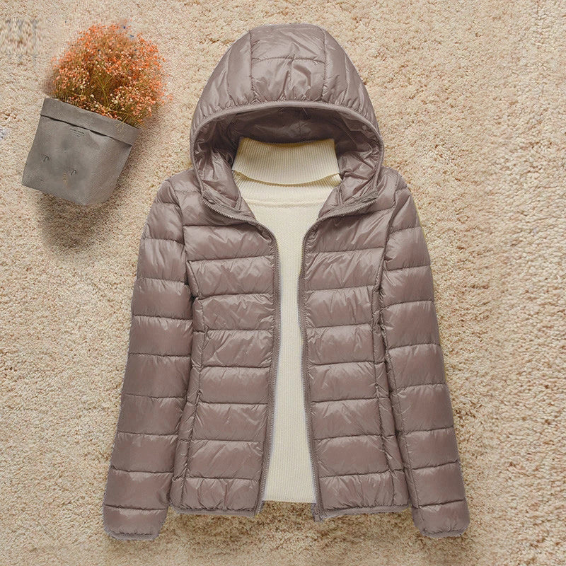 Women's Water Resistant Slim Puffer Coat