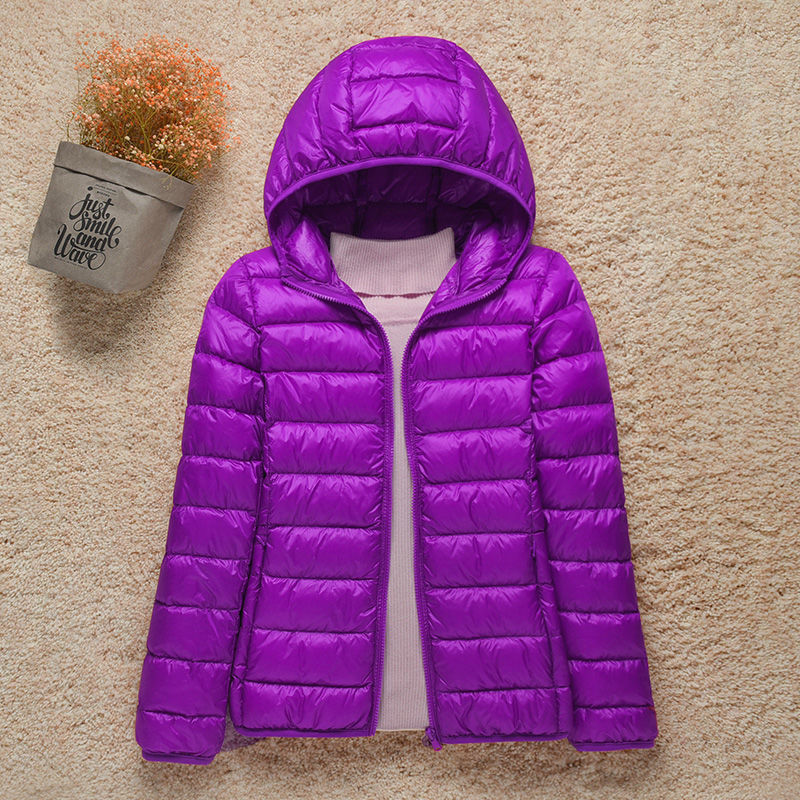 Women's Water Resistant Slim Puffer Coat