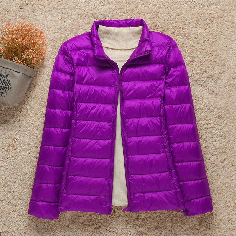 Women's Water Resistant Slim Puffer Coat