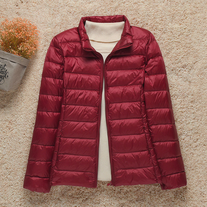 Women's Water Resistant Slim Puffer Coat