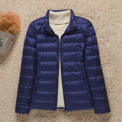 Women's Water Resistant Slim Puffer Coat