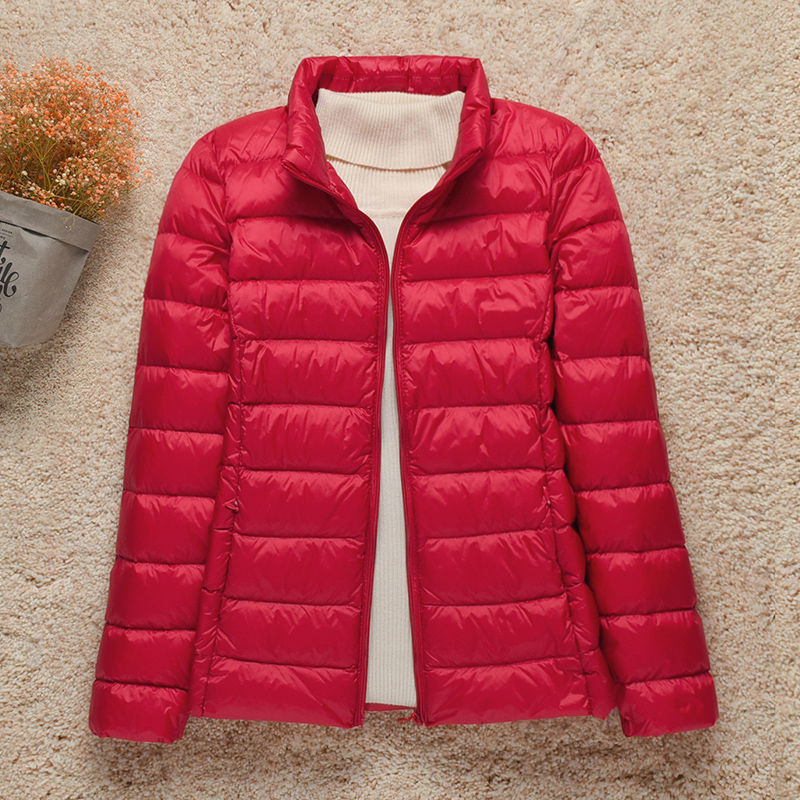 Women's Water Resistant Slim Puffer Coat